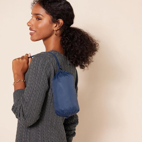 Women's Water-Resistant Packable Hooded Puffer Coat Plus Size Warm Lightweight - Picture 4 of 8